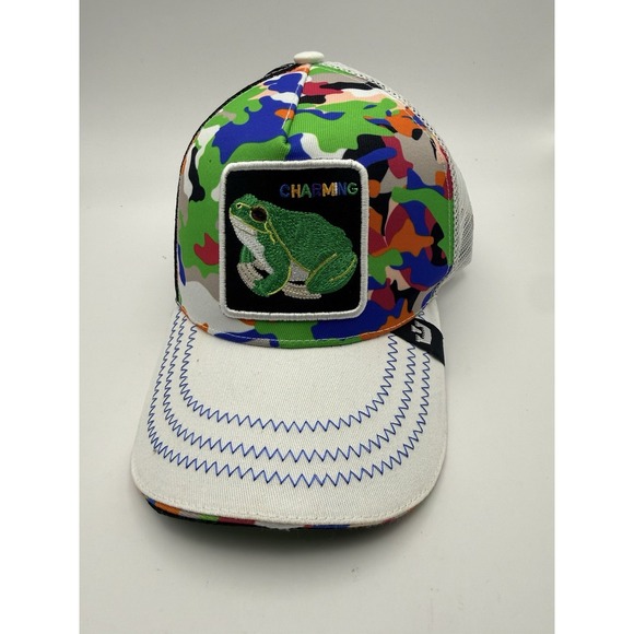 Snap-Back Other - Goorin Bros FKA Prince Charming Frog Trucker Hat Camo Friday Drop Snapback